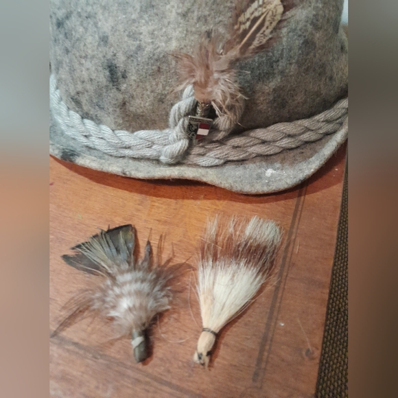 Authentic Handmade Tyrolean style felt hat, size 57 - Picture 11 of 12